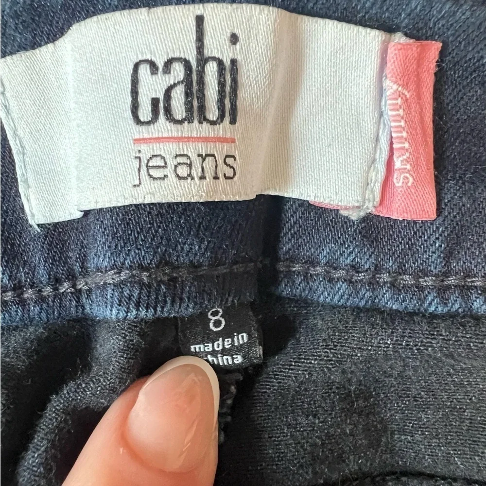 CAbi skinny distressed